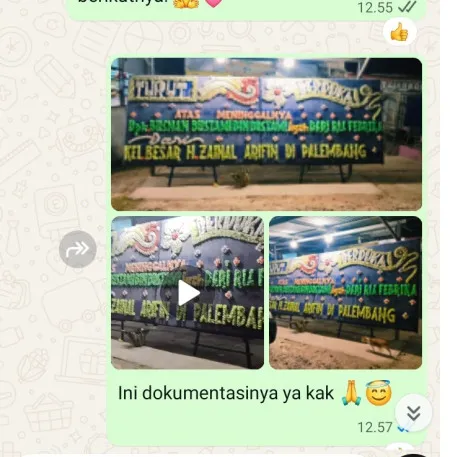 Pengiriman Papan Bunga Duka Cluwak