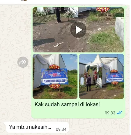 Pengiriman Karangan Bunga Cluwak