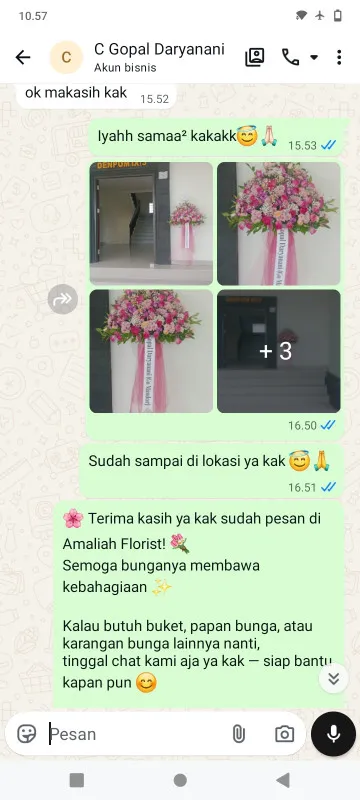 Pengiriman Karangan Bunga Cluwak