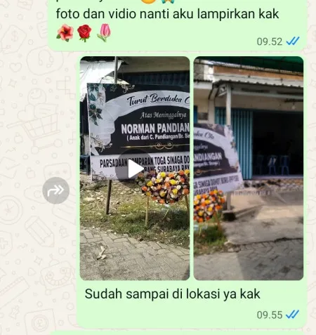 Pengiriman Karangan Bunga Cluwak